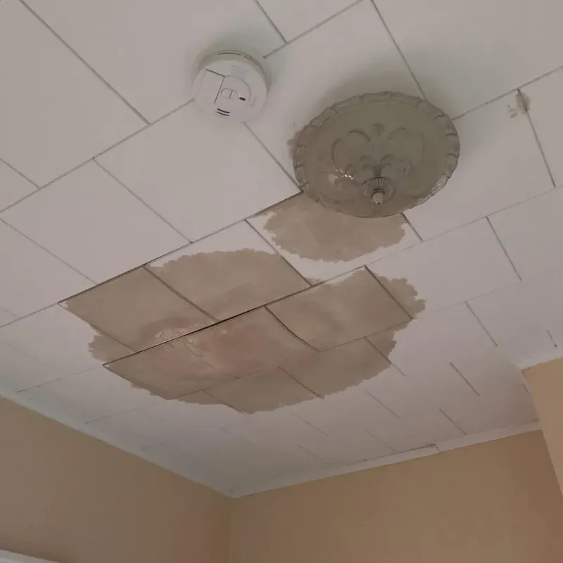 Ceiling Water Damage Repair in North Attleborough Center, MA